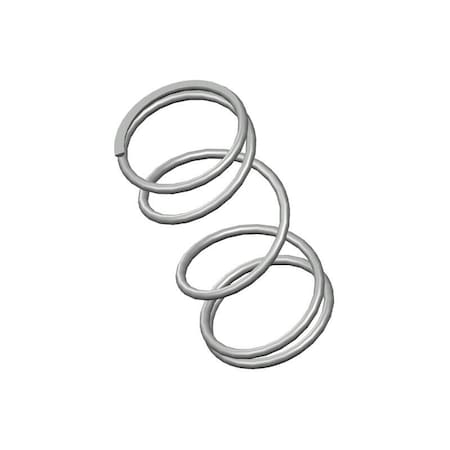 Compression Spring, O= .300, L= .63, W= .022